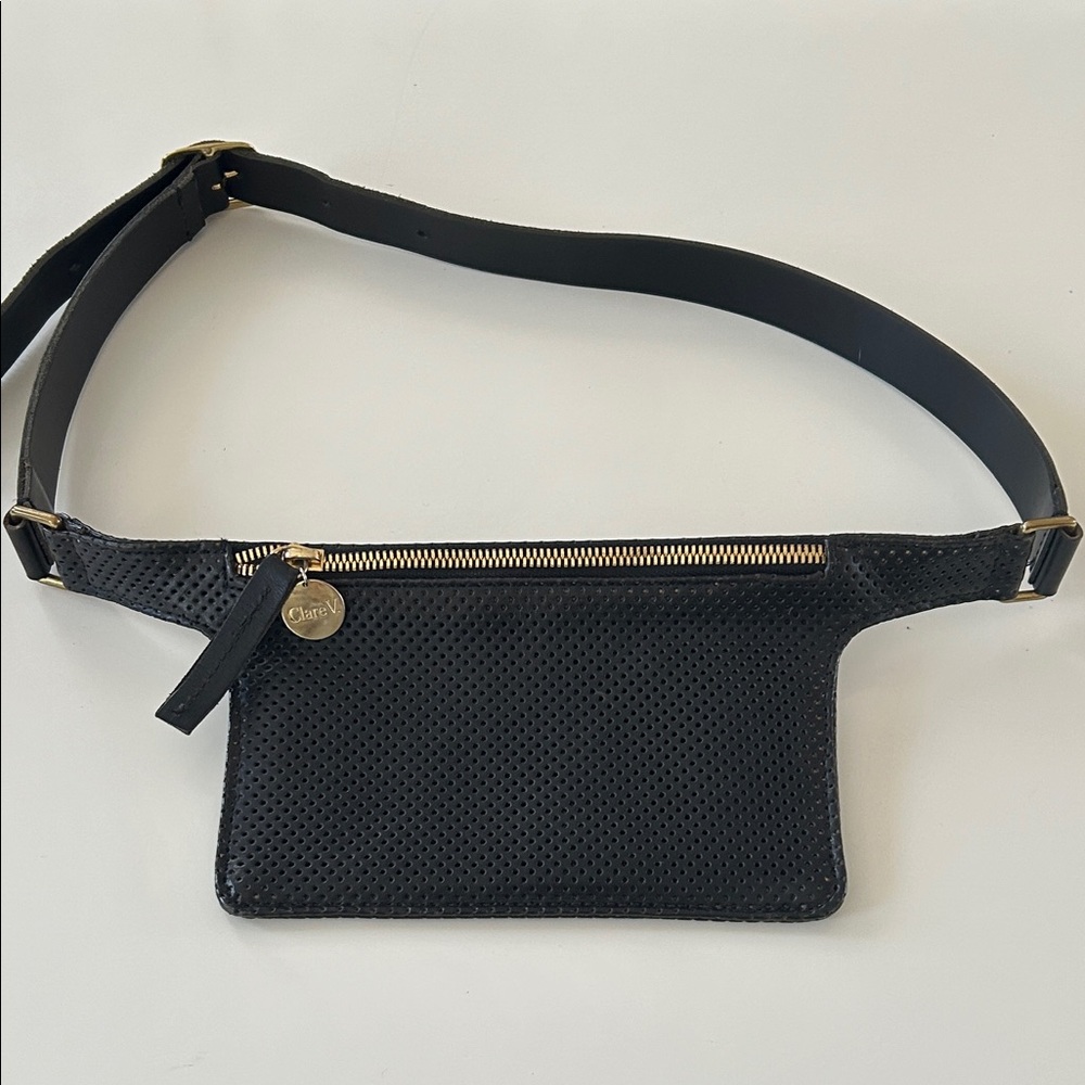 Clare V. Perforated Beltbag and Crossbody- Rare!